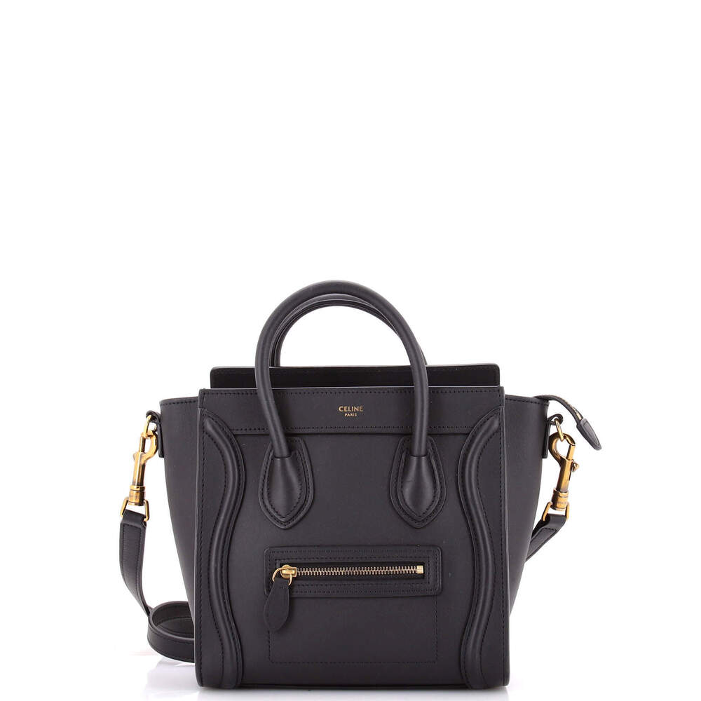 Celine Nano Luggage Bag Smooth Leather